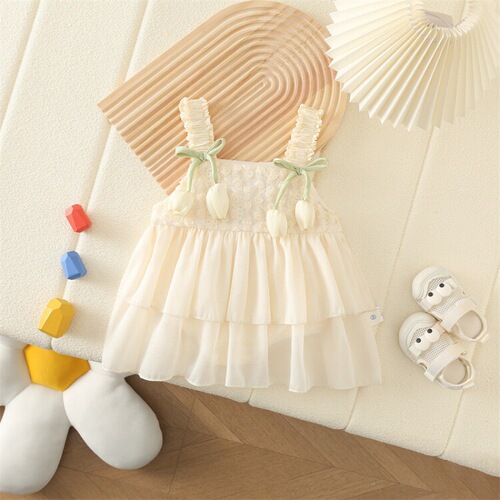 Baby Clothes Summer Puddle Pants Newborn Girl Baby Bodysuit Full Moon 100 Days Princess Puddle Skirt Hairy Summer Outfit
