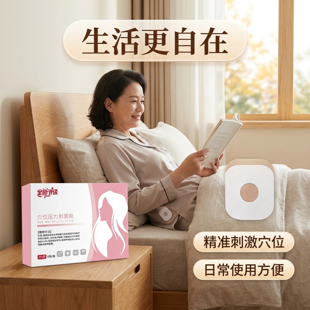 Leakage Support Acupoint Pressure Patches 6 Patches Per Box Abdominal Application key features
