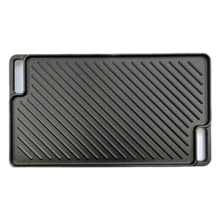 Torres Teppanyaki Household Cast Iron Rectangular Steak Plate Australian Grilled Trap Teppanyaki Oval Barbecue Plate