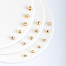 14k����ɫ����ɢ���U�����ֹ�diy����ִ����鴮������Ʒ���