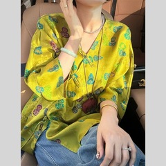 新中式女装国风上衣年轻款复古改良唐装轻奢高级感小衫女2025新款