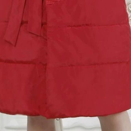 Новая зимняя женская модная элегантная приталенная пуховая куртка с большим шерстяным воротником средней длины из волос енота Quanyin