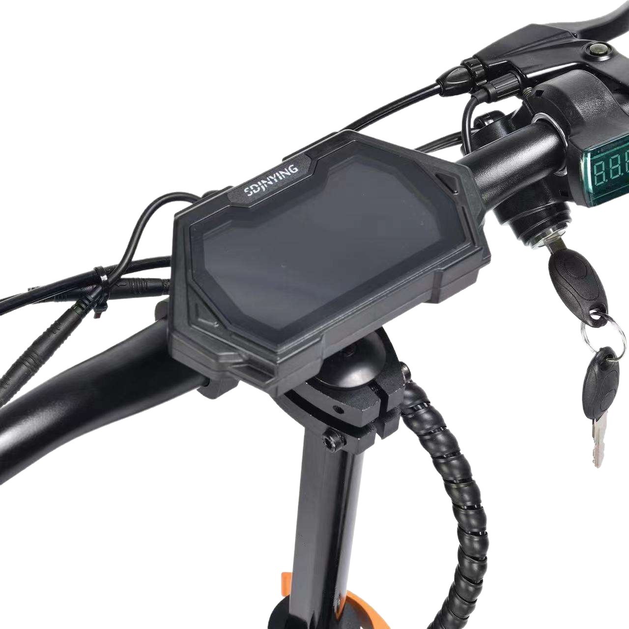 Cross-Border Electric Scooter with Long Range, 11inch Foldable Off-Road Tires, High-Power Adult Scooter That Can Carry People