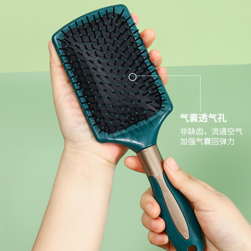 Peine bolsa de aire peine de pelo curling peine hogar masaje del cuero cabelludo peine cabeza Meridian especial de las mujeres pelo largo pelo liso antiestático