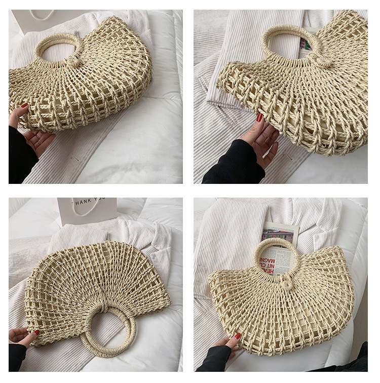 Simple Fashion Straw Woven Bag display picture 4