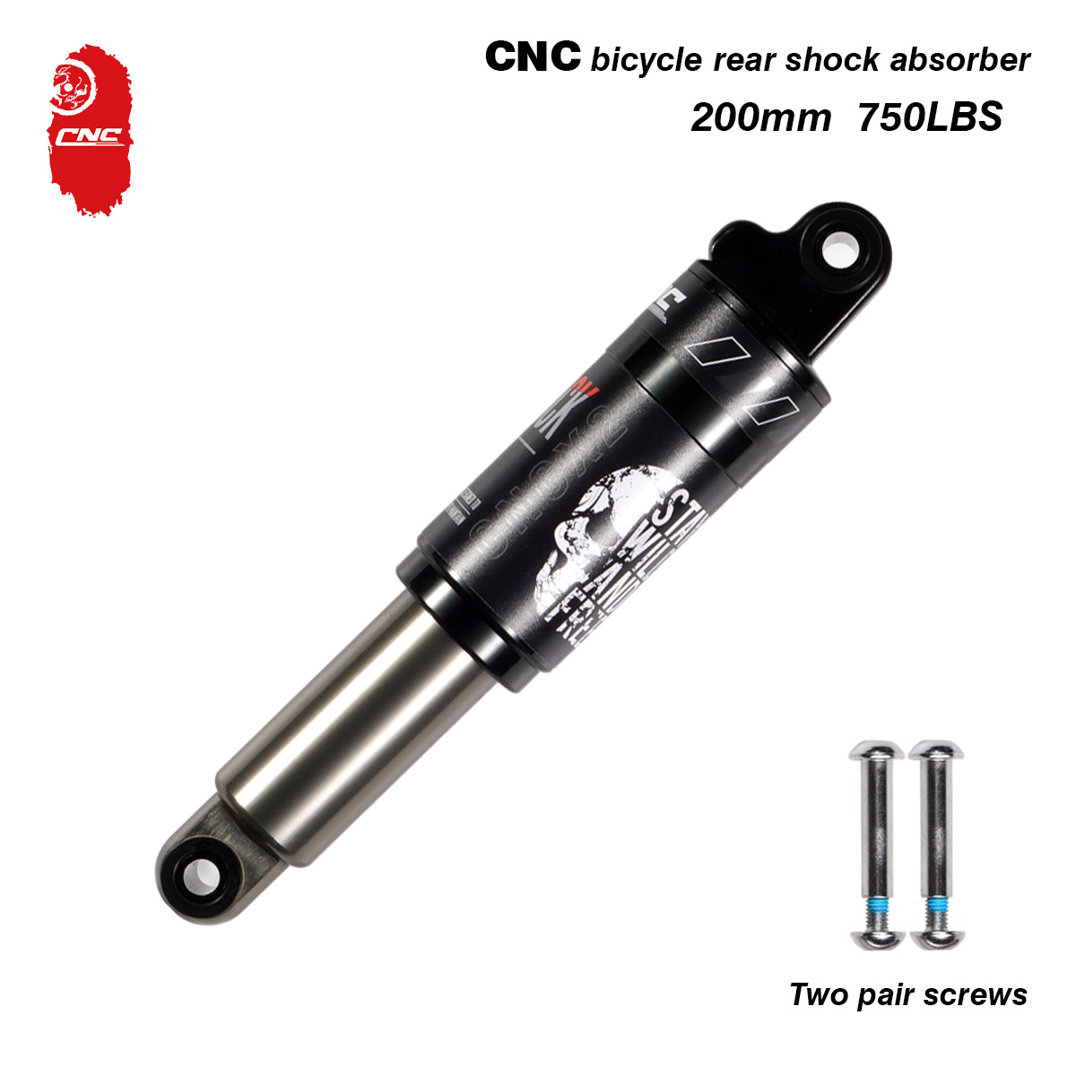 CNC bicicleta de montaña bicicleta trasera liner bicicleta de montaña aceite muelle amortiguador plegable scooter de presión de aceite amortiguador trasero