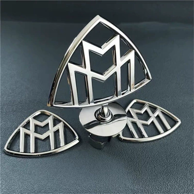 Suitable for Mercedes-Benz Maybach S-Class, used for modifying the S400, S450, 560, and 680 models; includes side emblems, front emblems, and rear emblems