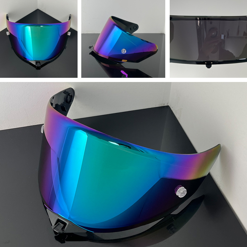 Tt-Revo Helmet Lens Full-Face Helmet Sun Protection Mirror-Coated Day and Night Universal Ttr Mirror Motorcycle Helmet Accessories