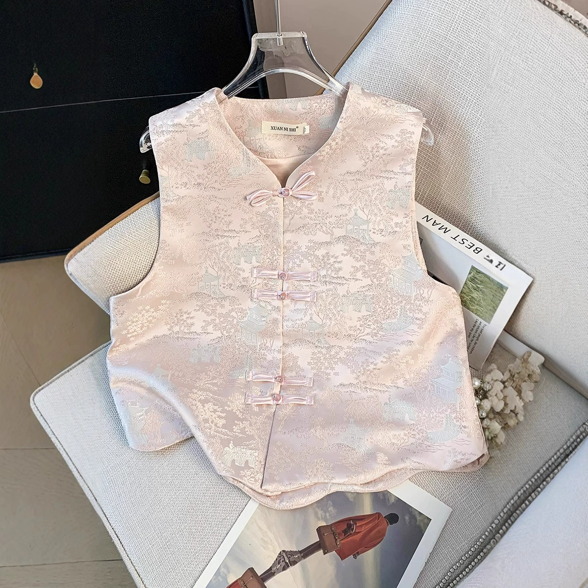 Новый китайский дикий жилет весной 2025 года