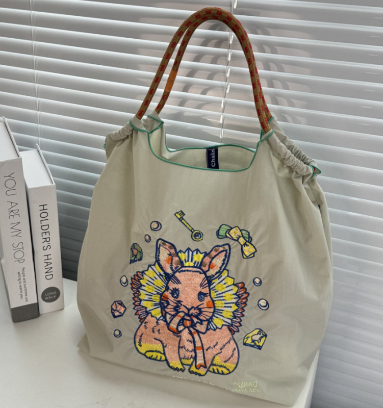 Light gray Totoro Rabbit Large