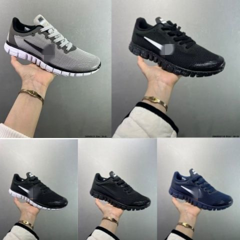 Nike Official Summer Sports Shoes, Mesh Breathable, Lightweight, Versatile, Barefoot 3.0 Casual Soft-Soled Running Shoes for Men and Women