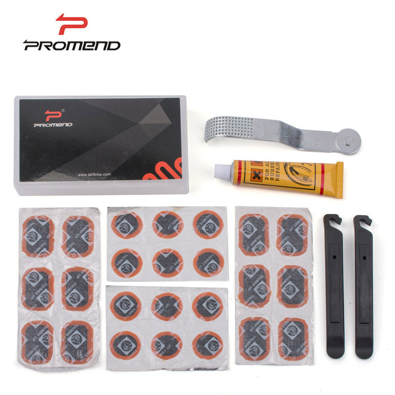 PROMENDBicycle Tire Repair Tool Road Bike Tire Glue Tire Repair Kit Inner Tube Repair Tool Accessories