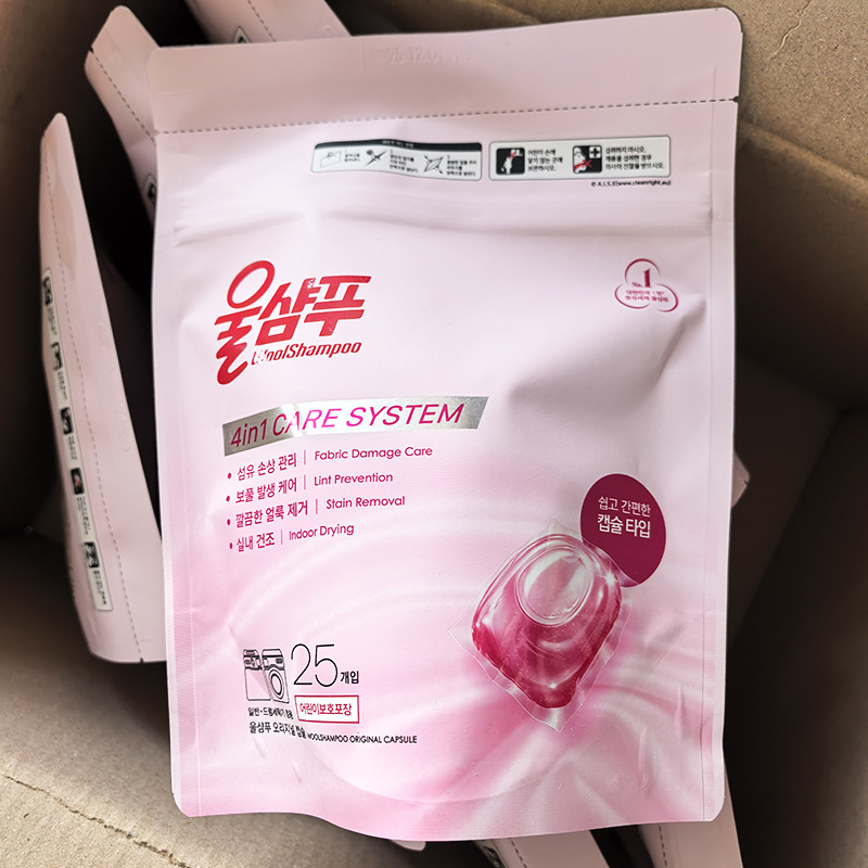 韩国进口正品爱敬吾香服经典香氛洗衣凝珠 洗衣凝珠25粒新品|ru