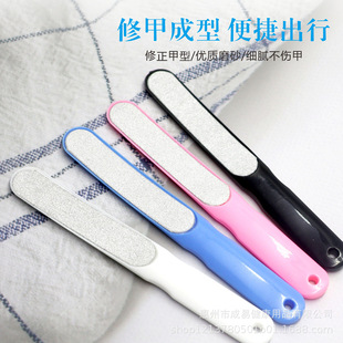 Nail Tools Dead Leather Fork Sandpaper File Exfoliating and Barbing Dead Skin Push Nail Scrub File Manicure Nail File