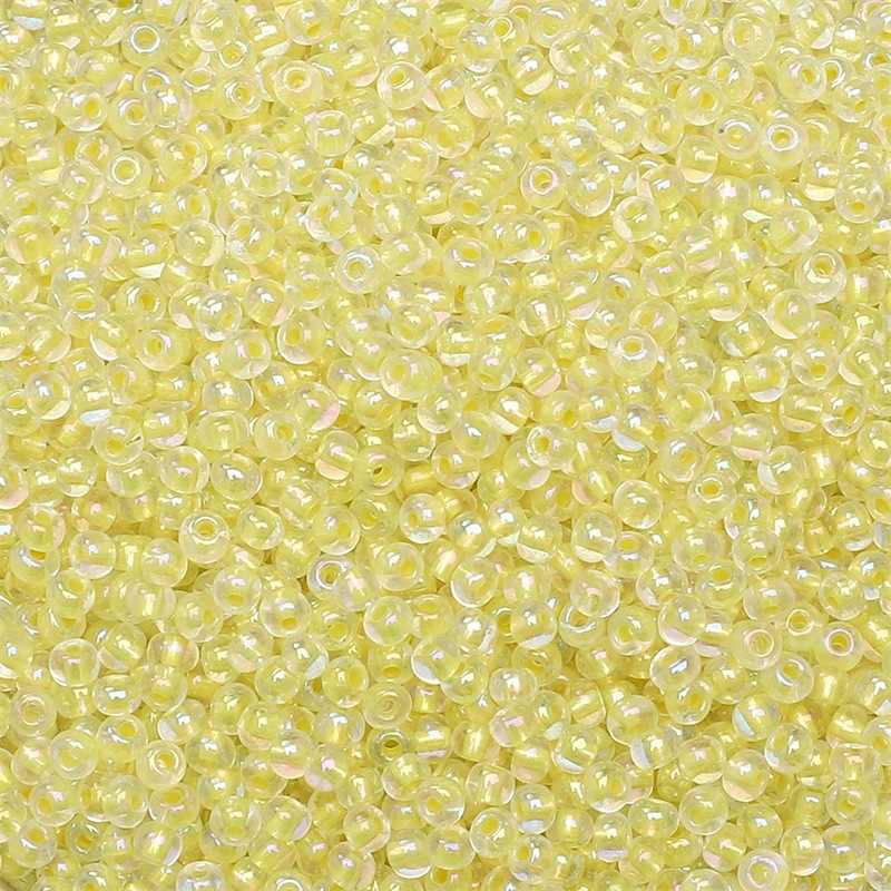 2 - 4mm accesorios de collar de pulsera caseros DIY hechos a mano con cuentas de arroz de núcleo teñido de cuentas de color mágico súper excelente