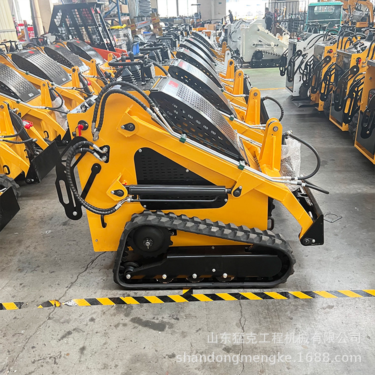 Cargador deslizante tipo rastreo de alta eficiencia para la mina para la carga y descarga de ingeniería de construcción video