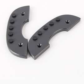 长板双翘滑板陆地冲浪板点板器板尾保护防摩擦装置有火花免打孔