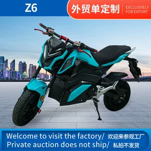Z6 Elektrikli Motosiklet İki Təkərli Elektrikli Motosiklet Xaricə İxrac