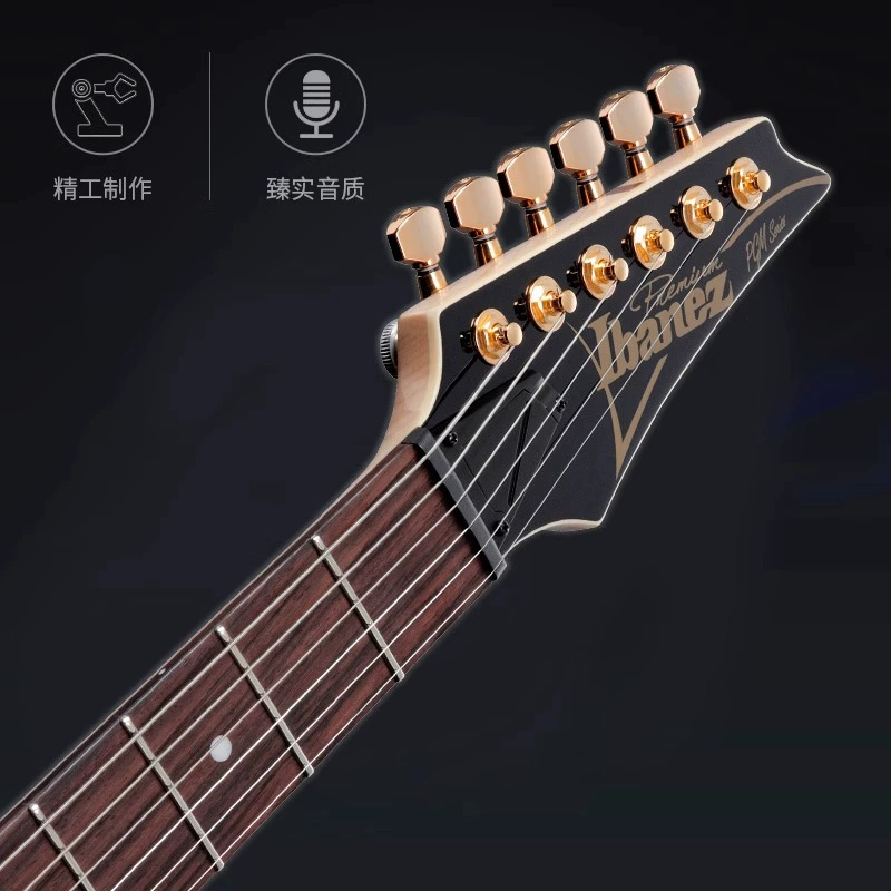 Электрогитара Ibanez Albini PGM50-BK подписанная модель Пола Гилберта