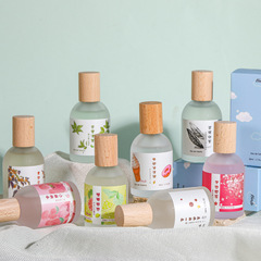 Cross-border Korean Rougongyun Misty Perfume for Men and Women, White Tea, Milk, Peach, Cherry Blossom, Fresh, Light, Long-lasting, Niche, Vietnam Wholesale