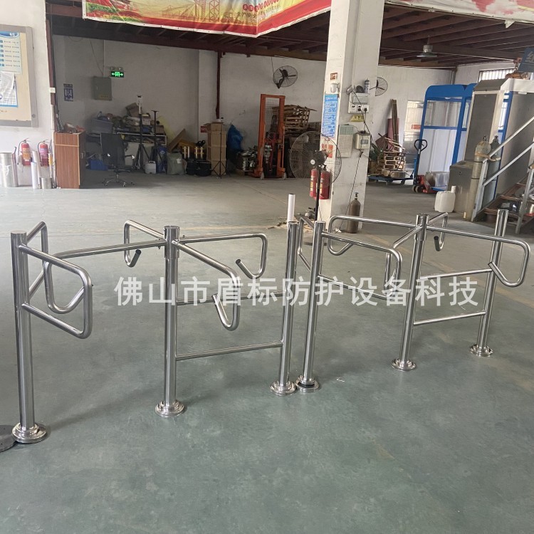 防回转半高单向防止逆旋转闸 广场景区公园入口防尾随手动旋转门