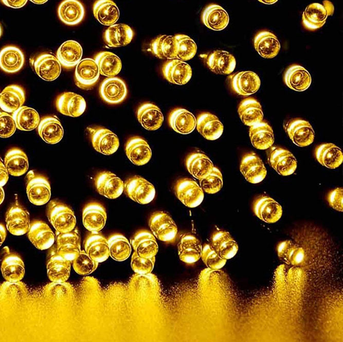 Línea verde oscura de control remoto de hielo LED lámpara de cadena 100M se puede conectar con lámpara de cadena de luz de Navidad estrella de cielo