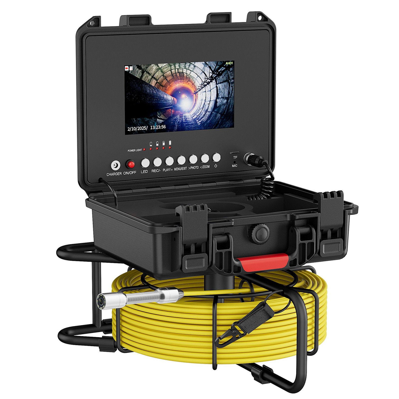 AHD endoscope, 1080P HD, 7 inch, 17-23mm probe