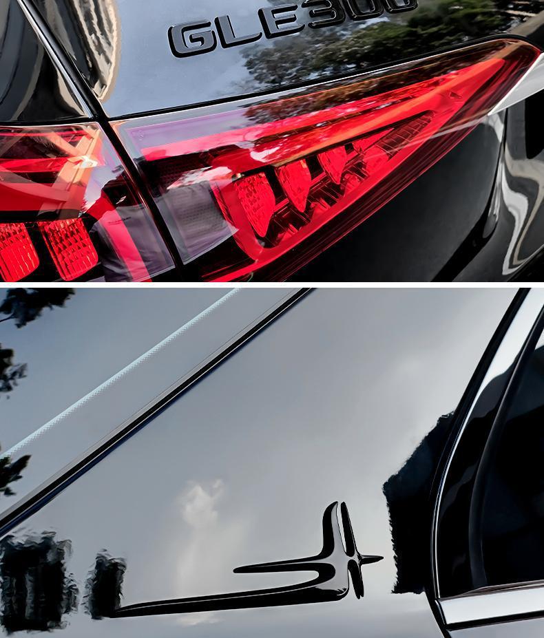 Mercedes-Benz GLE53 GLE350 GLE400 GLE450 modified tail emblem, car logo, letter stickers, and car decals