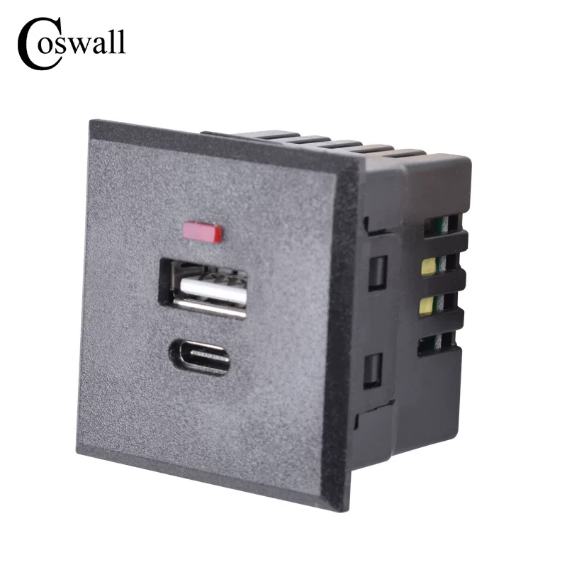 Карточная встроенная USB-зарядная розетка Type-C настенная настольная скрытая розетка производитель прямые поставки