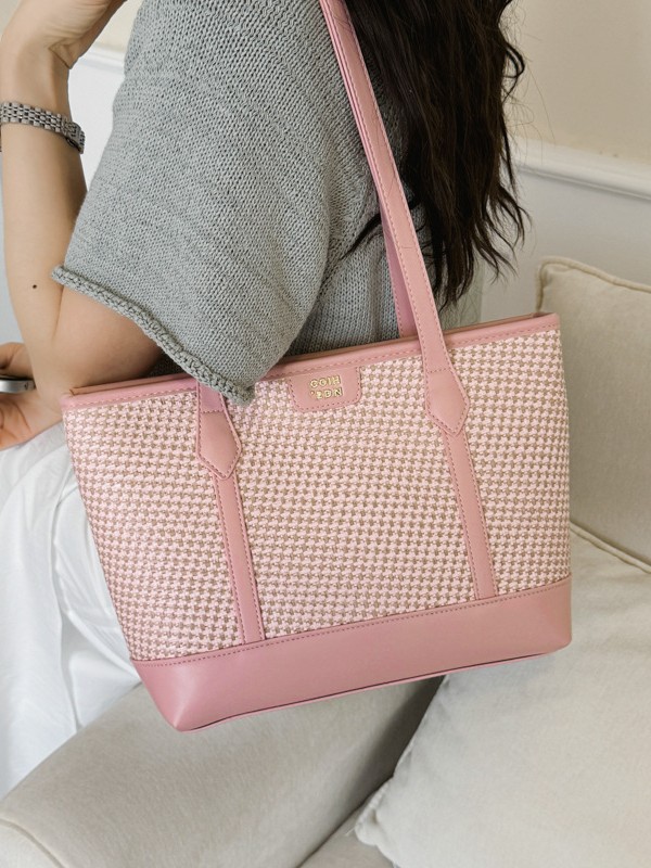 Bolsa de moda coreana de alta capacidad bolsas de ropa casual 2026 nueva nicho Zhongzhong bolsas de hombro tejidas