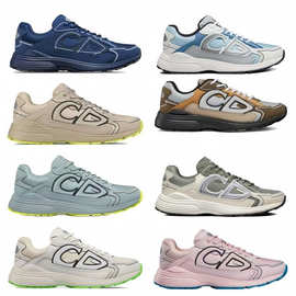 莆田外贸跨境纯原B30运动鞋高版本CD字母男女款透气休闲老爹鞋子