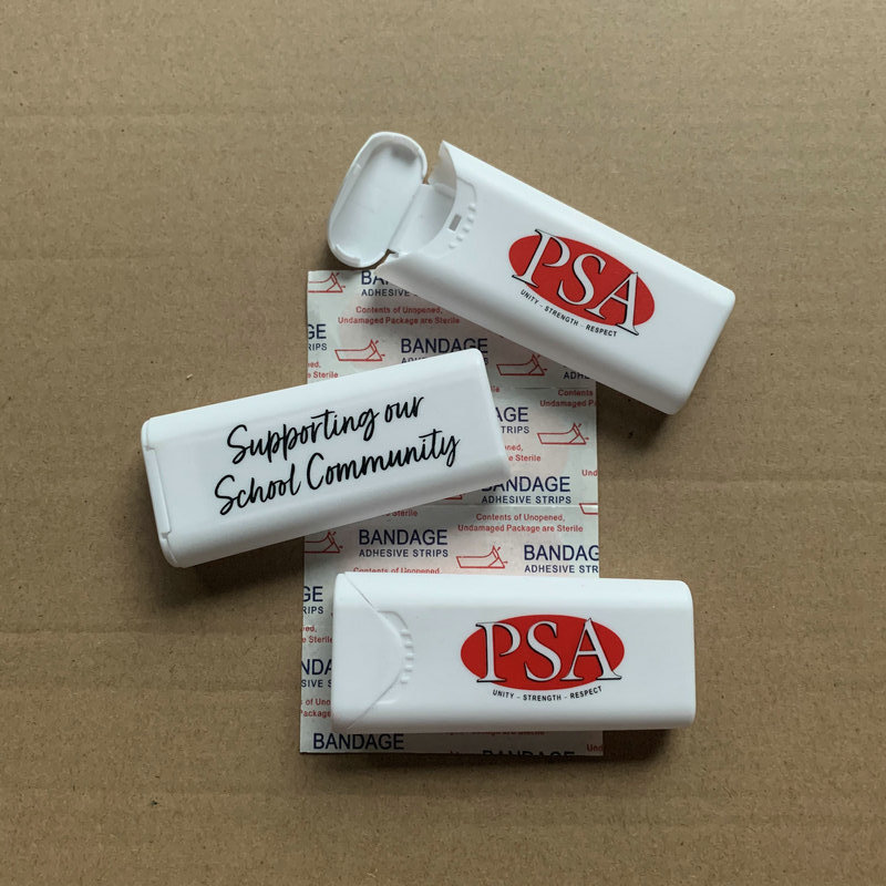 热销款自带5张创可贴翻盖创可贴盒 止血贴盒 绷带盒 创口贴盒子