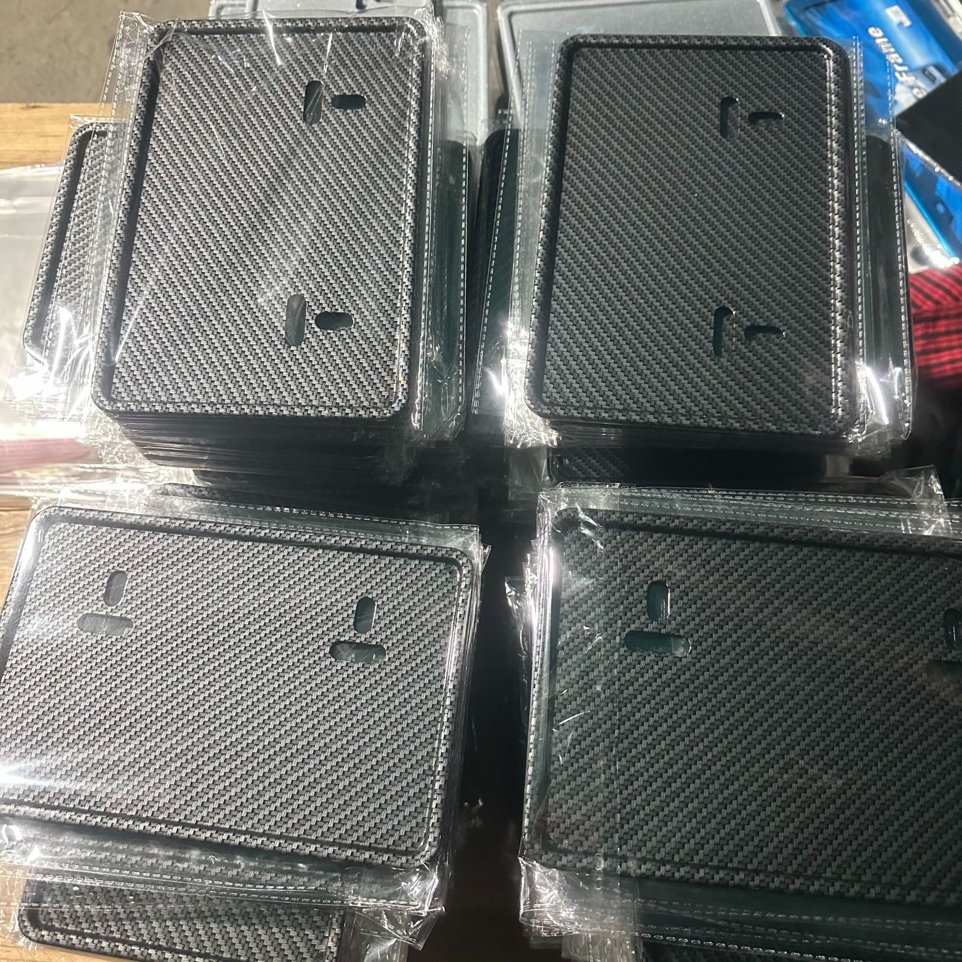 Manufacturer Wholesale Aluminum Alloy Thickened Silver-Colored Motorcycle Protection Frame License Plate Frame Compliant with New Cambodian Regulations