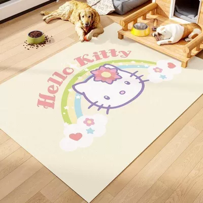 New pet feeding mat made of waterproof leather, urine-resistant and dirt-proof carpet, special non-slip floor mat for dogs and cats