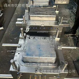 塑料透明电表盒电子插卡预付配电表箱单相一表家用电表套模具工厂
