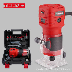 木工用小型トリミングマシン、家庭用電動工具、多機能プロ彫刻機、スロッティングマシン、フライスカッターセット