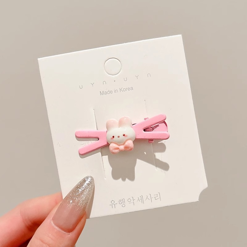 Horquilla de dopamina estrella para niños 2025 nuevo lindo clip de pico de pato flequillo en la frente horquilla lateral tocado al por mayor