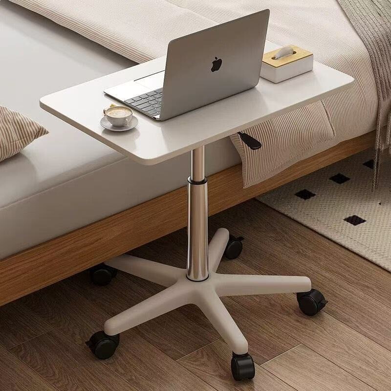 Mobile Adjustable Table with Wheels, Small Bedside Standing Laptop Table, Live Streaming Workstation, Desk, Podium Mobile Adjustable Table with Wheels, Small Bedside Standing Laptop Table, Live Streaming Workstation, Desk, Podium