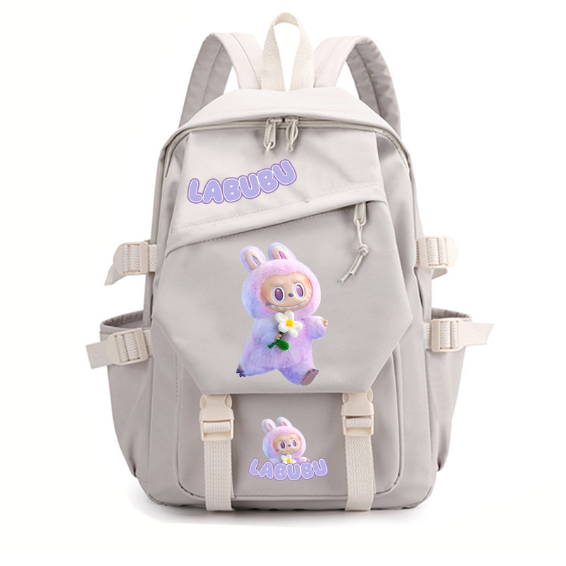 新しいバブルマトラ ラブブ プリントランドセル 小学生 中学生 おしゃれ 通気性 カジュアル バックパック|undefined