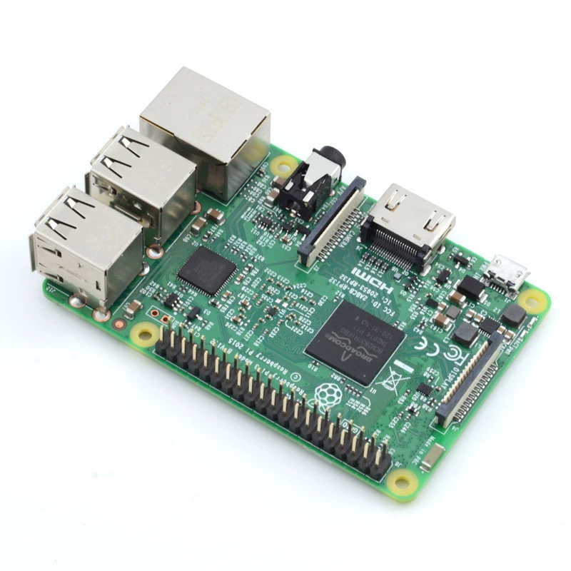 Berry Pi 3 поколения B, плата разработки на базе Raspberry Pi 3B, компьютер для AI, комплект Python, Wi‑Fi и Bluetooth