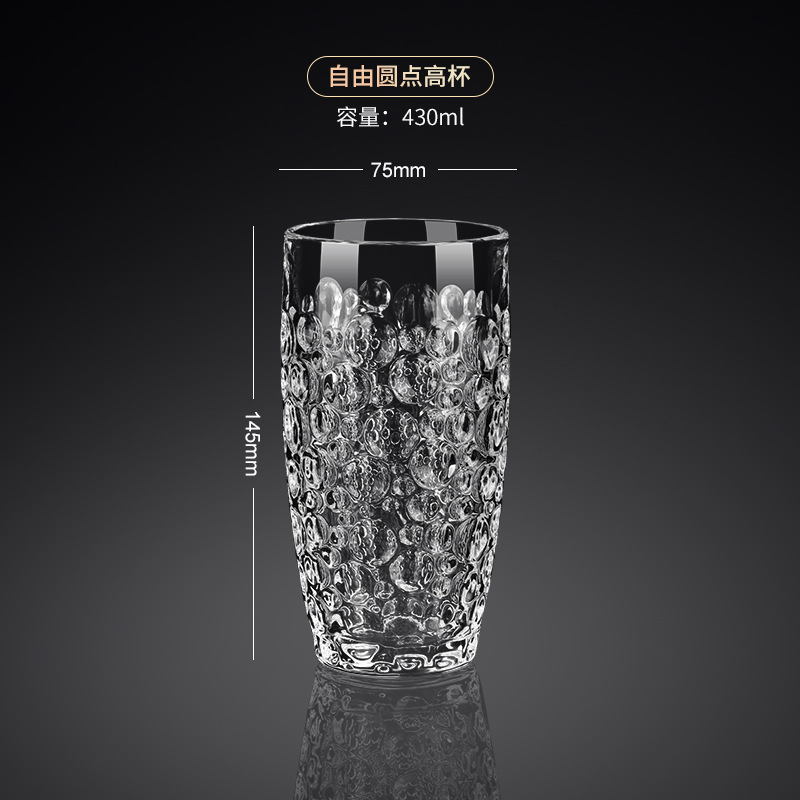 Vasos de vidrio creativos, vasos de vino extranjeros, vasos de vino de alto valor, vasos de cerveza, vasos de agua, vasos de whisky caseros, vasos de bebidas ins