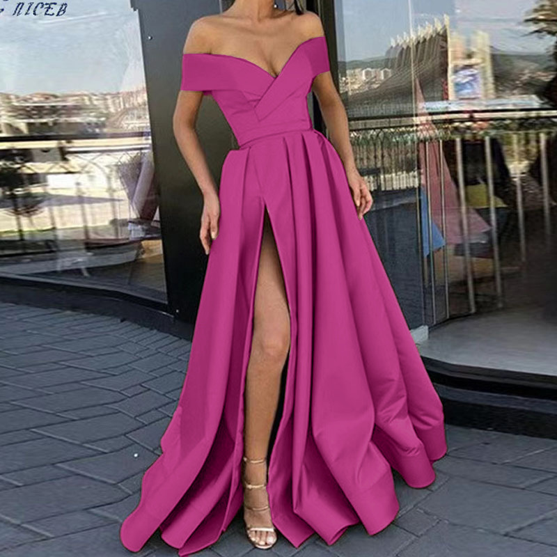 Vestido de mujer 2025 nuevo vestido de verano europeo y americano transfronterizo profundo con cuello en V ebay vestido multicolor image 22
