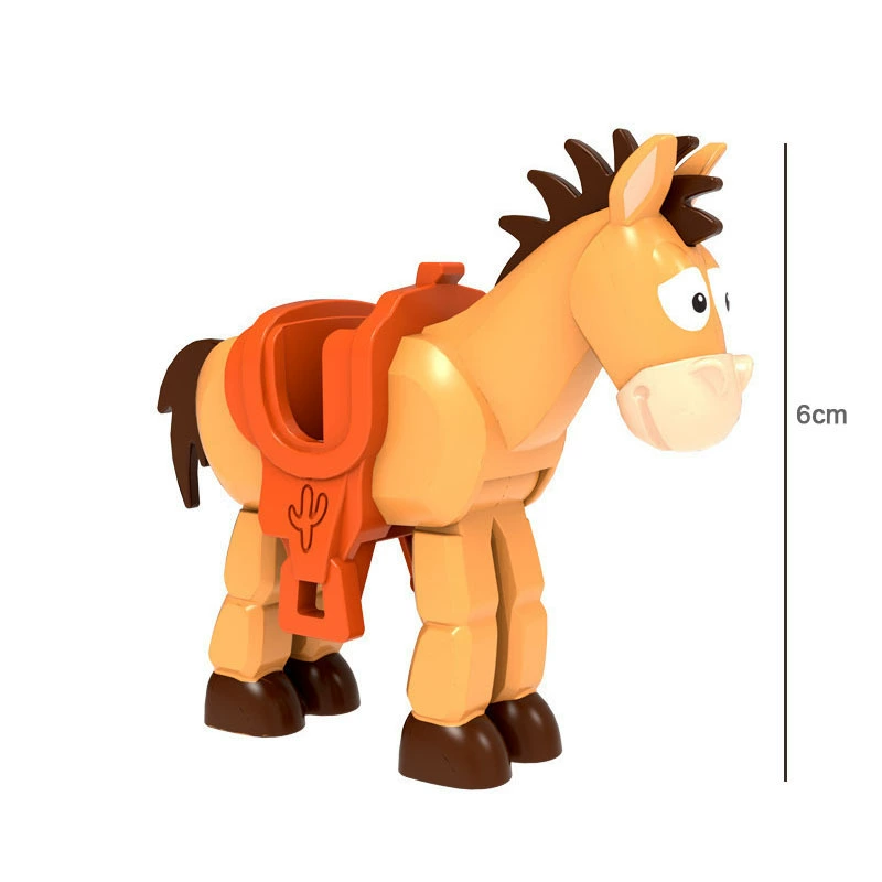 Constructor, wooden man, cartoon minifigures, doll, toy, (Cross-border trading), wholesale, small particles