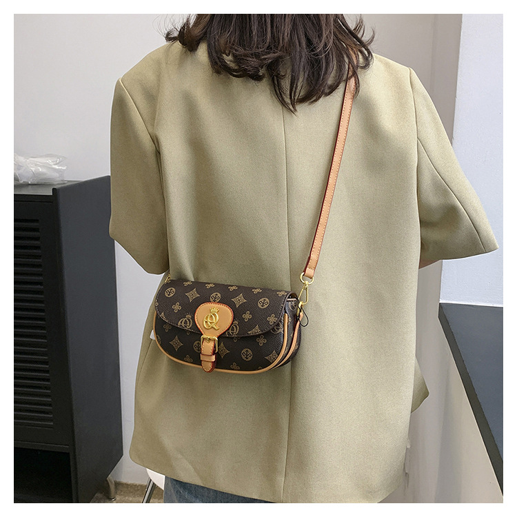 Schoudertas voor dames Nieuw model gelanceerd, topkwaliteit modieuze bedrukte gepersonaliseerde niche veelzijdige crossbodytas hoogwaardige klassieke damestas_voghion.com