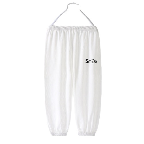 Children's anti-mosquito pants 2024 new medium and large children's casual pants thin boys and girls pajama pants 0-8 years old children's clothing children's pants