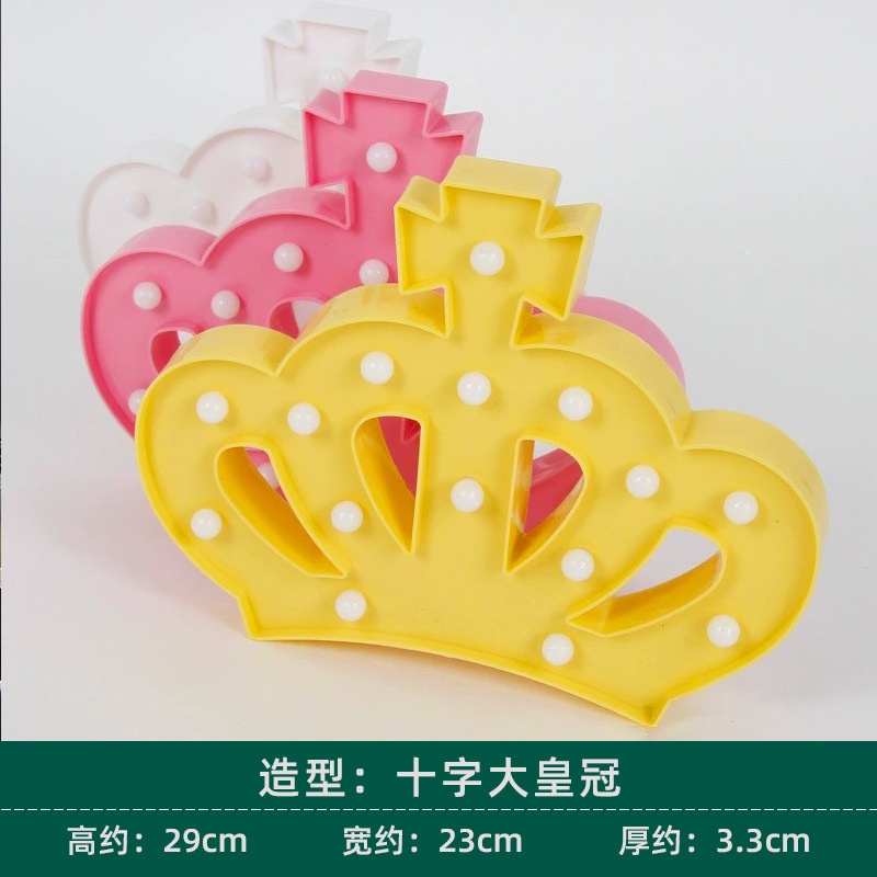 Luz de modelado led flamenco cactus arco iris luz decorativa dibujos animados linda estrella de cinco puntas amor luz de noche de Navidad