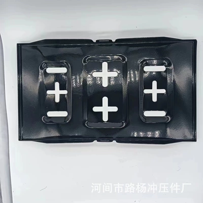 Battery Fixing Tray Battery Fixing Frame Thickened Material Battery Fixing Tray (Power supply, ignition system accessories) - iron-tray-345cm-long-and-193cm-wide