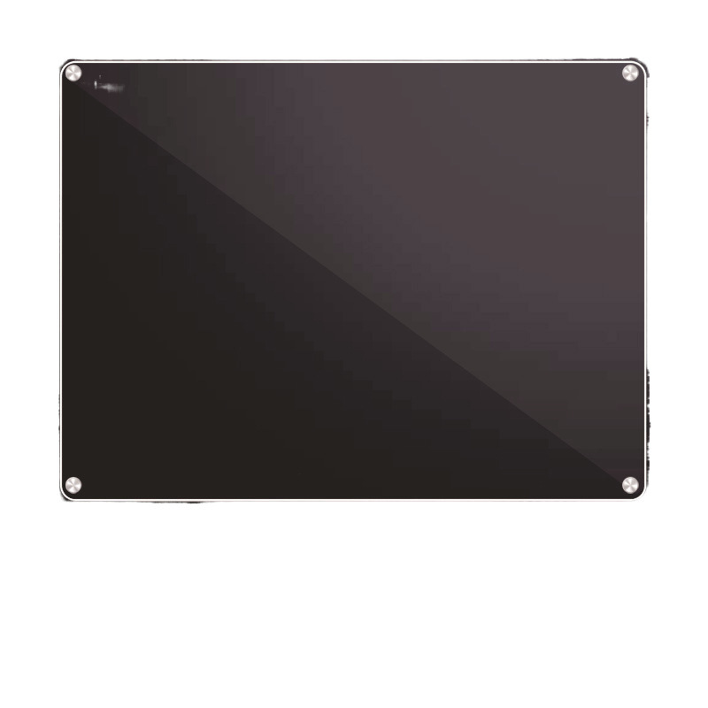 Tablero de exhibición de pegatinas de nevera Tablero de mensajes de pegatinas magnéticas Acrílico transparente puerta de hierro puerta de hierro