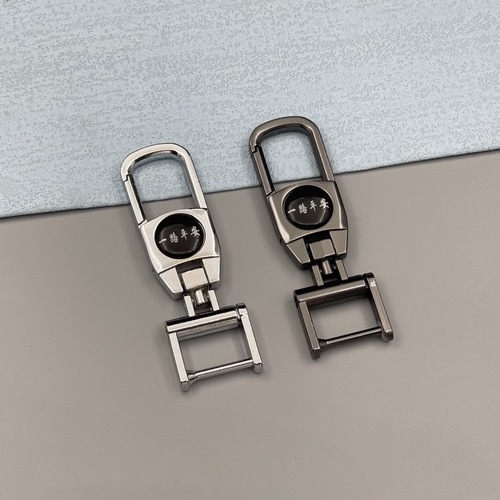 创意金属锌合金汽车钥匙扣男女士简约钥匙链防丢个性腰挂饰品批发