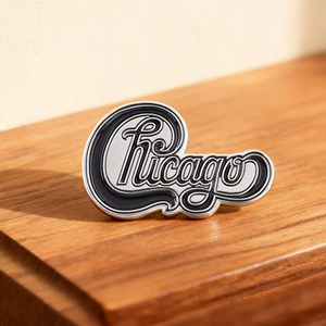 Chicago Choir Logo Enamel Brooch Rock Classic Band Lapel Pin Fan Gift Badge Accessories